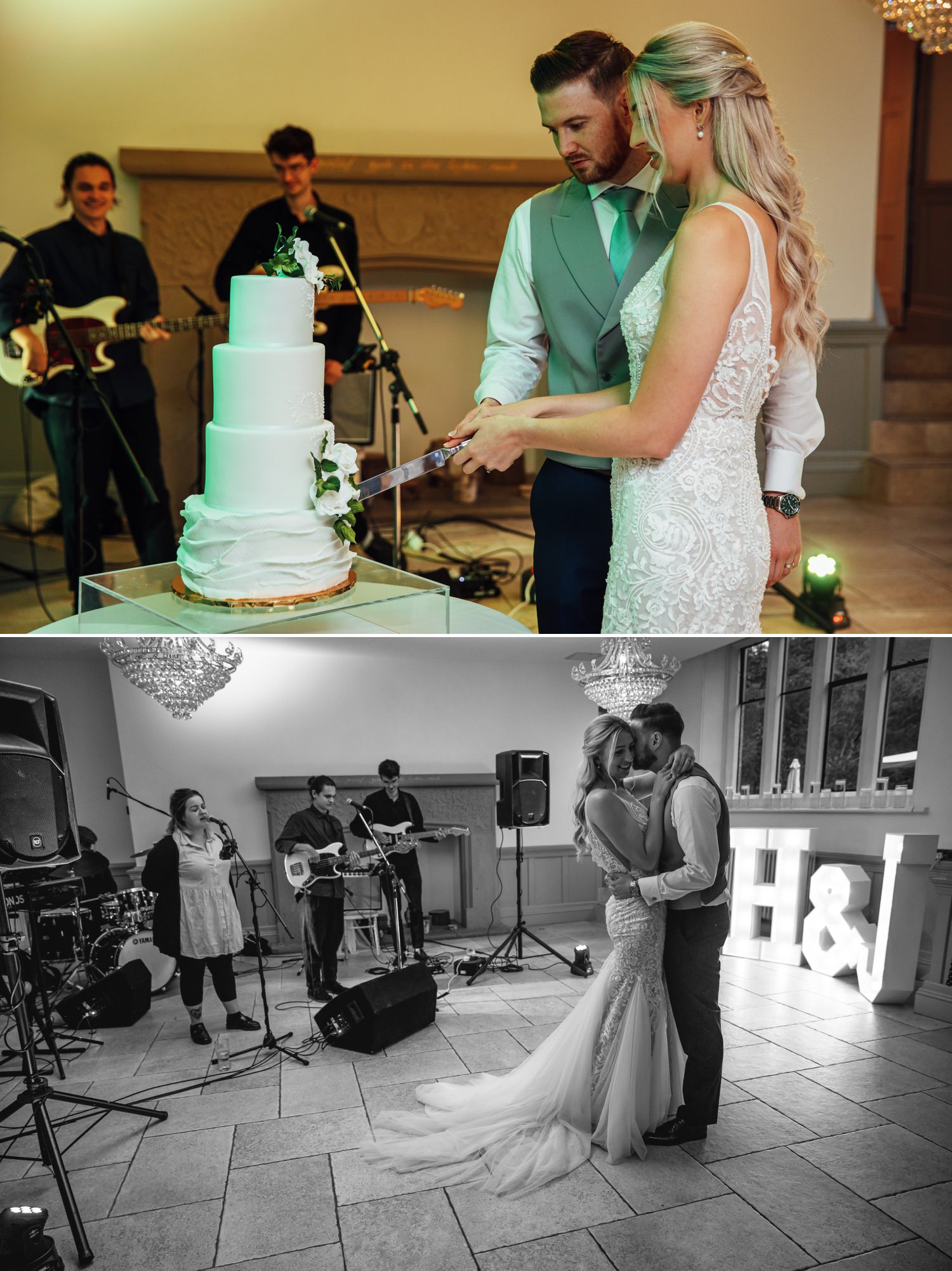 Cutting of the cake and first dance