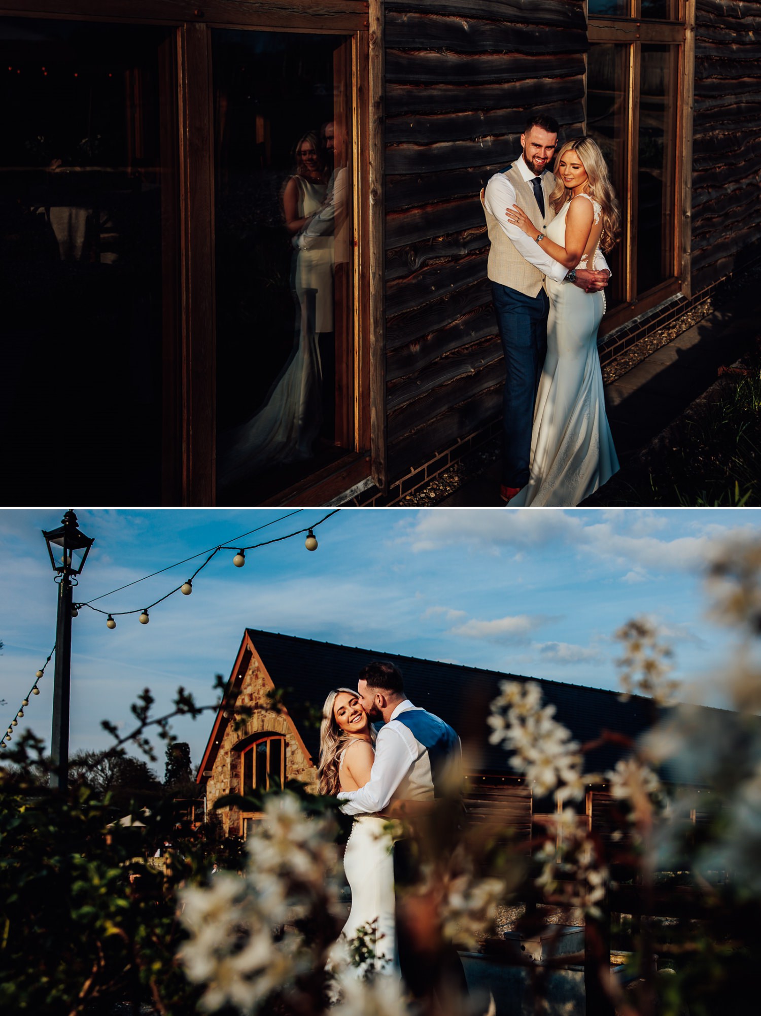 wedding photographer at tower hill barns