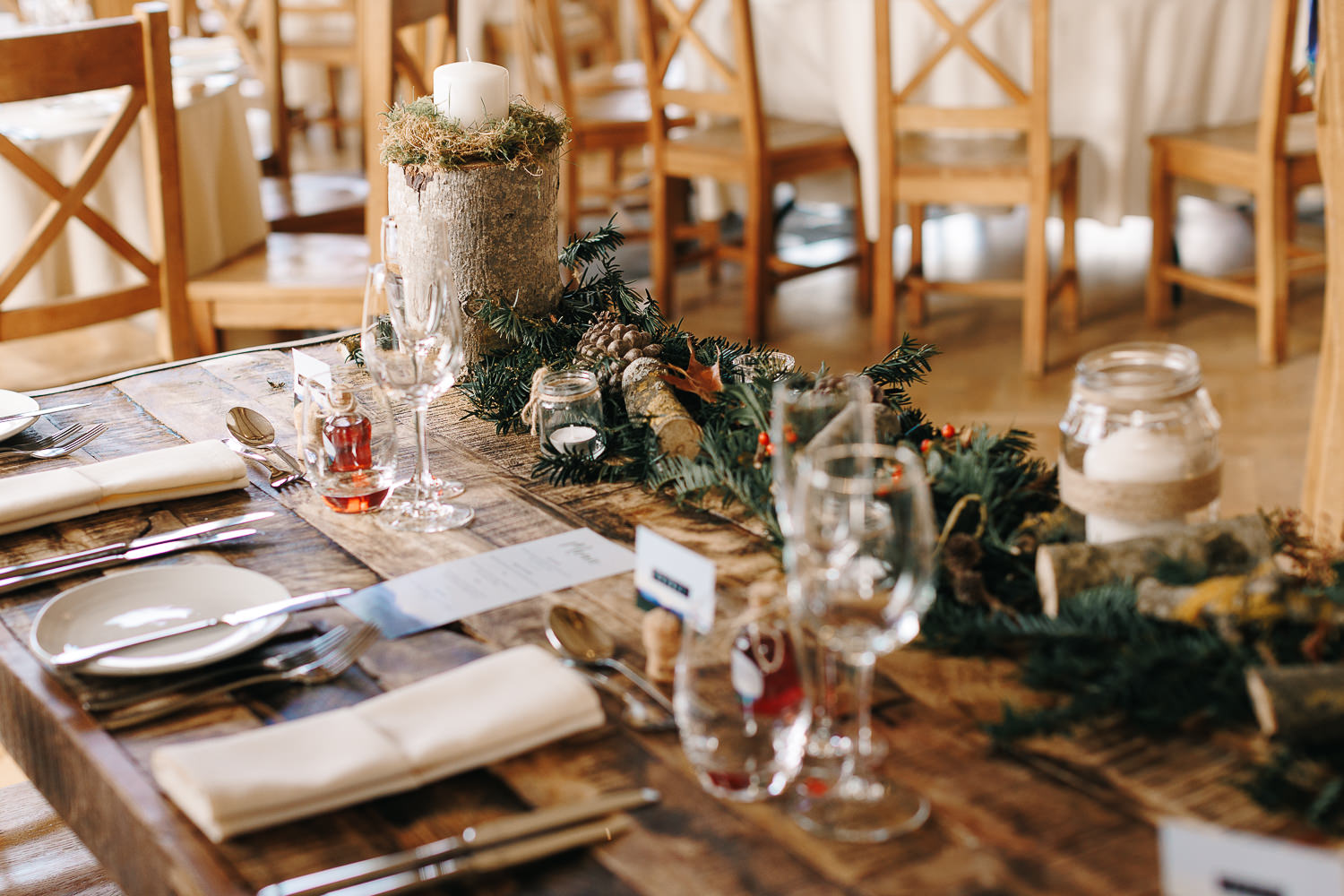 Top table styling