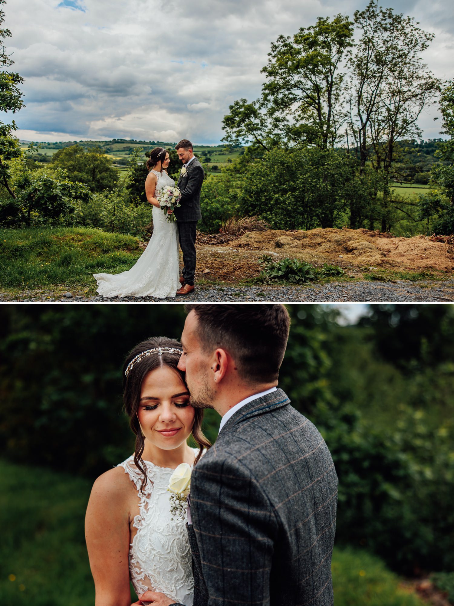 Couple portraits of bride and groom